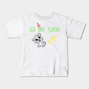 Children's birthday 8 years gift t-shirt Kids T-Shirt